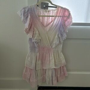 Love shack fancy colorful dress